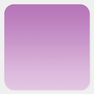 Zacht Paarse ombre Vierkante Sticker
