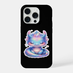 Zacht Pastel Baby Draak iPhone 15 Pro Hoesje
