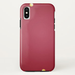 zacht rood   Zazzle_Growshop. iPhone X Hoesje