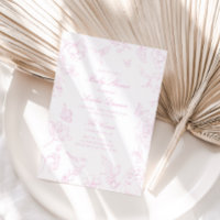 Zacht Roos Chinoiserie-Baby shower