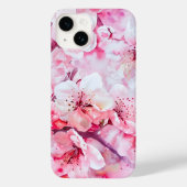  zacht roze bloemblaadje Case-Mate iPhone case (Achterkant)