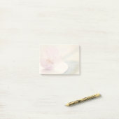 Zacht roze Cherry Blossom Flower Post-it® Notes (Op bureau)
