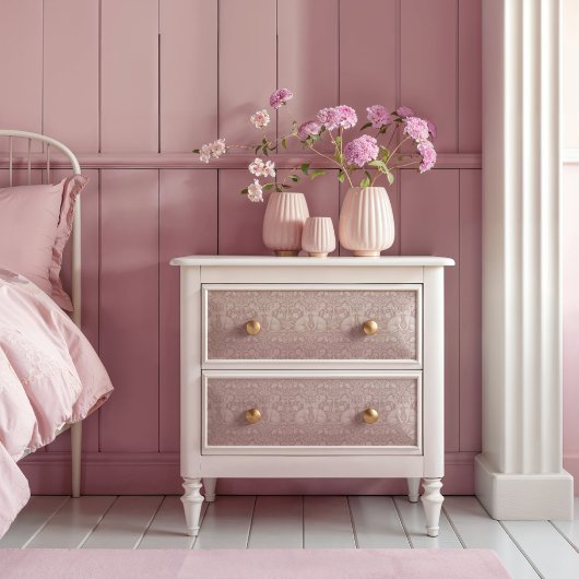 Zacht Roze Meadow Mingle Tissue Papier