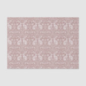 Zacht Roze Meadow Mingle Tissue Papier (Voorkant)