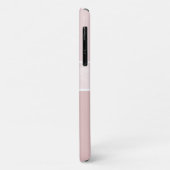 Zacht Roze Minimal Meisje Case-Mate iPhone Case (Achterkant/links)