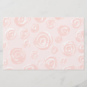  zacht roze roze roze roze patroon. briefpapier