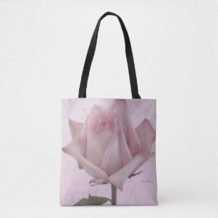 Zacht roze roze ventilator draagtas