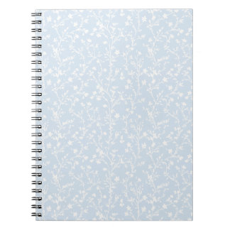 Zacht weiland neutraal - poederblauw notitieboek
