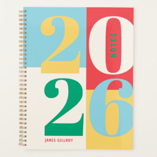 Zachta Primaire Kleurblok Planner Vet