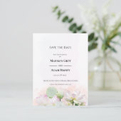 Zachtaagheid Waterlelies en Lotussen Bewaar de dat Aankondigingskaart (Staand voorkant)