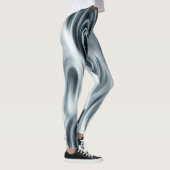 Zachte Abstracte rivierrivierrivieren Leggings (Rechts)
