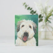 Zachte afbeeldingen van terriehonden briefkaart (Staand voorkant)