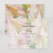 Zachte Alstromeria Painting Kaart (Voorkant / Achterkant)