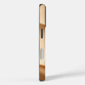 Zachte beige Abstracte golven Case-Mate iPhone Case (Achterkant / Rechts)