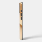 Zachte beige Abstracte golven Case-Mate iPhone Case (Achterkant / Links)