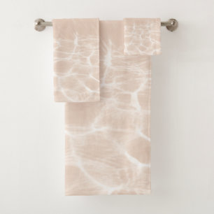 Zachte Beige Onderwaterbad Glamour 1 Bad Handdoek
