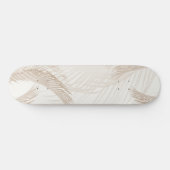 Zachte beige veren Palm Bliss 1 Skateboard (Horizontaal)