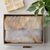 Zachte beklede tarweterriër hond tissuepapier (Geschenk)