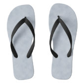 Zachte Blauw Parchment Kijk Teenslippers (Voetbed)