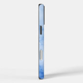 Zachte Blauwe Aquarel Abstract Case-Mate iPhone Case (Achterkant / Rechts)