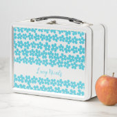 Zachte Blauwe Minimalistische Madeliefjes Bloemen (In situ)