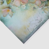 Zachte Blauwgroen gemengde media Tissuepapier (Detail)