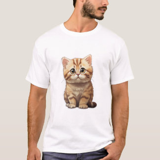 Zachte blik Kitten T-shirt