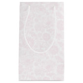 Zachte bloei (roze) | Wit) Klein Cadeauzakje (Voorkant)