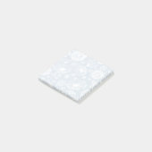 Zachte bloei (wit | Blauw) Post-it® Notes (Schuin)