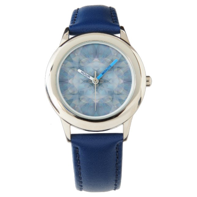 Zachte bloemen horloge (Voorkant)