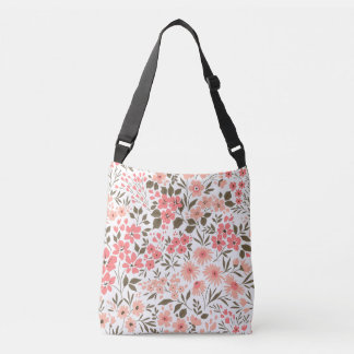 Zachte Bloemendromen Crossbody Tas