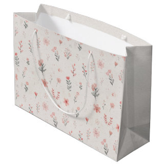 Zachte bloemige patroon cadeautas