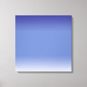 Zachte Blues Verpakt Canvas (Voorkant)