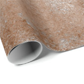 Zachte, bruine maroon Rust Wrap, versteld Cadeaupapier (Rol Hoek)