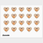 Zachte Capybara Pompoen Halloween Sticker (Vel)