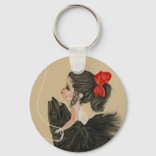 Zachte cartoon Sleutelhanger