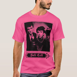 Zachte cel Punksthetic Synthwave Fan Design T-shirt