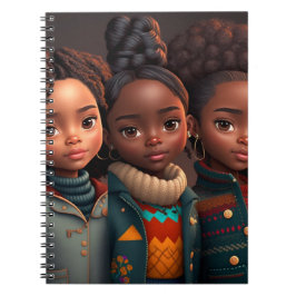 Zachte cover spiraallaptop - Vrienden Notitieboek