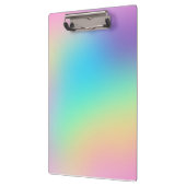 Zachte curmatische regenbooggradiënt klembord (Links)