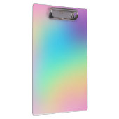 Zachte curmatische regenbooggradiënt klembord (Rechts)