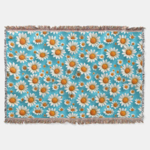 🌼 Zachte Daisy Bloom Gezellige Huisdecoratie 🌼 Deken