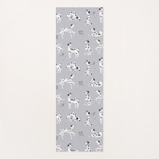 Zachte Dalmatiër Hond Naadloos Patroon Yogamat
