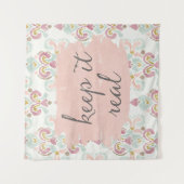 Zachte Deco III | Laat het goed Wandkleed (Voorkant)