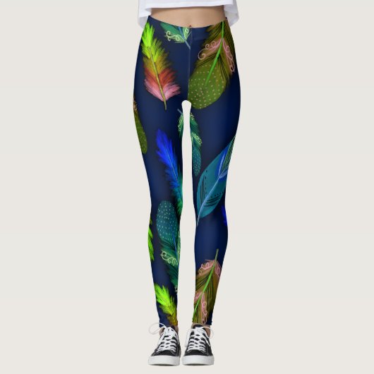 Zachte doezelaar leggings (Voorkant)