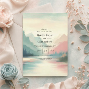 Zachte echo's van de bergen kaart