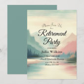 Zachte echo's van de bergen kaart (Voorkant / Achterkant)