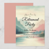 Zachte echo's van de bergen kaart (Voorkant / Achterkant)