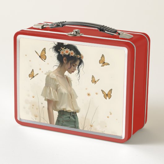 Zachte elegantie in een vlinderdans (Voorkant)