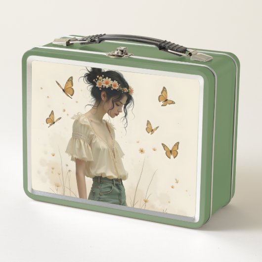 Zachte elegantie in een vlinderdans (Voorkant)