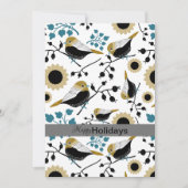 Zachte En Schattige Meesjes Met Hartjes Feestdagenkaart (Voorkant)